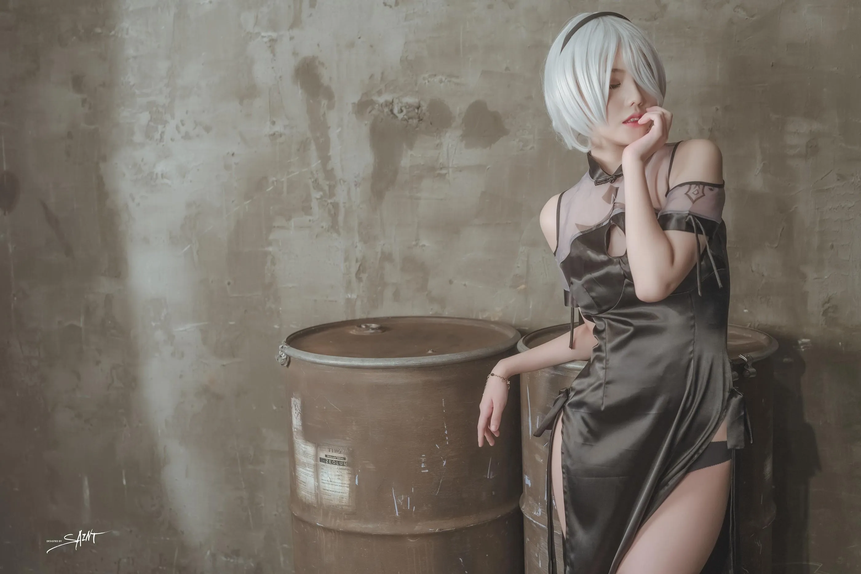 NO.099 [SaintPhotoLife] Yuna 윤아  VOL.04 KDA Akali  Nier Automata 2B [65P]插图6